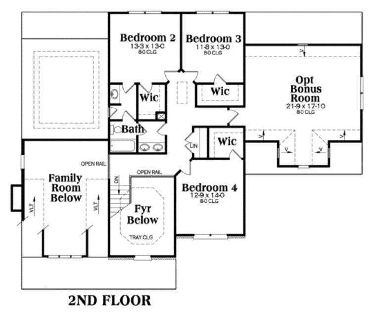House Plan House Plan #25 Drawing 2