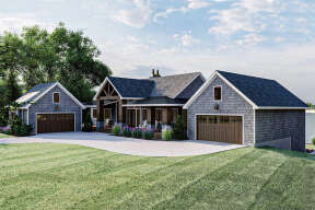 Craftsman House Plan #963-00465 Elevation Photo