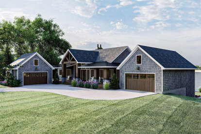 Craftsman House Plan #963-00465 Elevation Photo