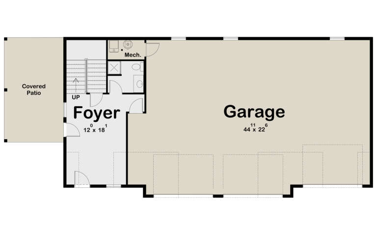 House Plan House Plan #25009 Drawing 1