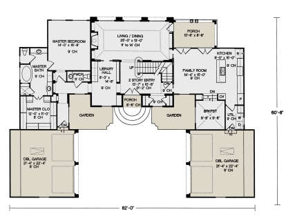 Main Floor for House Plan #402-01669
