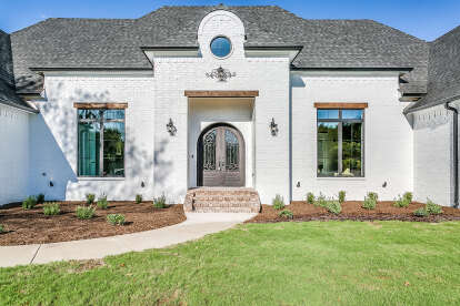 French Country House Plan #4534-00043 Build Photo