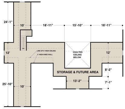 Bonus Room for House Plan #036-00273