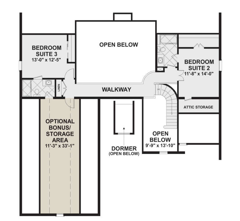 House Plan House Plan #25013 Drawing 2