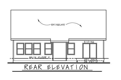 Craftsman House Plan #402-01671 Elevation Photo