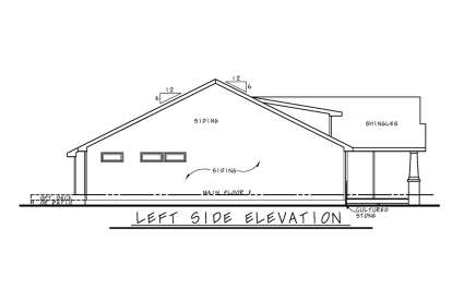 Craftsman House Plan #402-01671 Elevation Photo