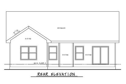 Traditional House Plan #402-01672 Elevation Photo