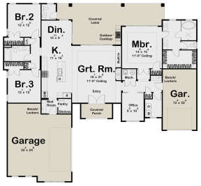 Main Floor for House Plan #963-00467