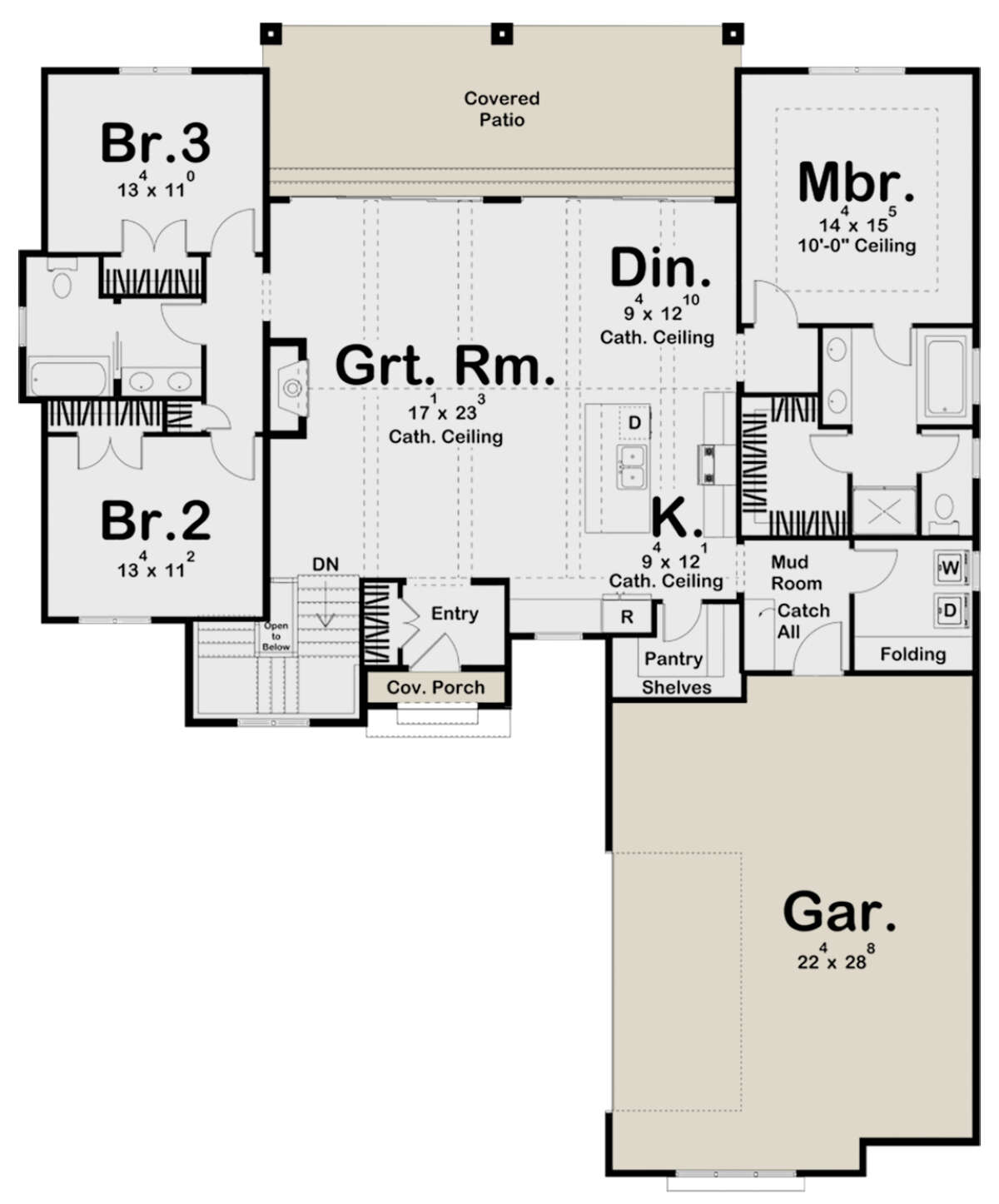 Main Floor for House Plan #963-00468