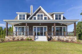 Lake Front House Plan #1070-00302 Elevation Photo
