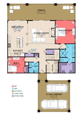 Main Floor for House Plan #1070-00302