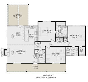 Main Floor for House Plan #940-00255