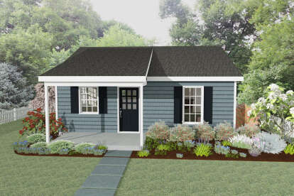 House Plan House Plan #25023 Front Elevation 