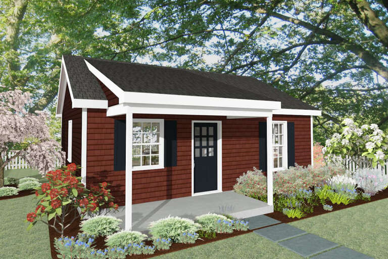 Cottage House Plan #1502-00020 Elevation Photo
