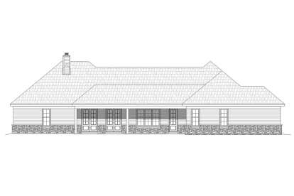Craftsman House Plan #940-00256 Elevation Photo
