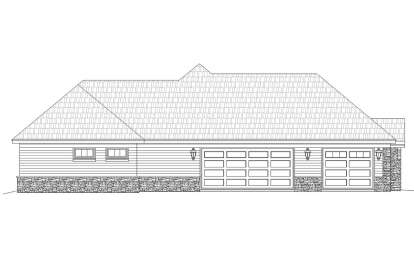 Craftsman House Plan #940-00256 Elevation Photo