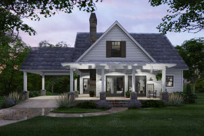 Modern Farmhouse House Plan #9401-00113 Elevation Photo