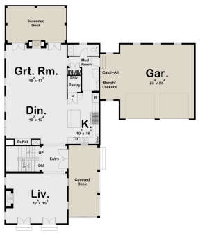Main Floor for House Plan #963-00469