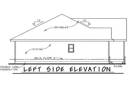 Traditional House Plan #402-01674 Elevation Photo