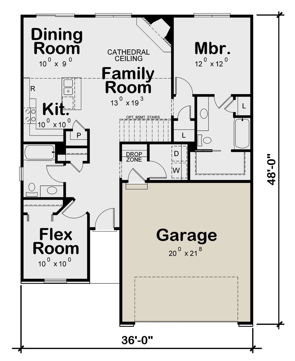 Main Floor for House Plan #402-01674