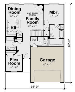 Main Floor for House Plan #402-01674