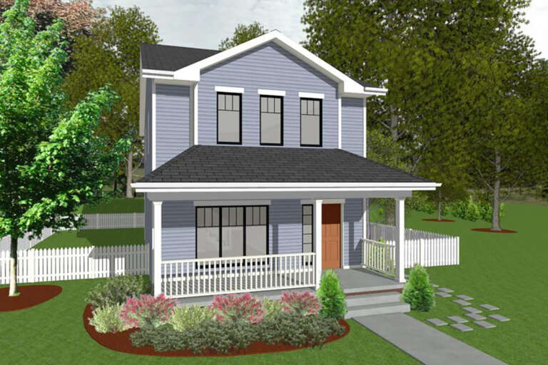 House Plan House Plan #25034 Front Elevation 