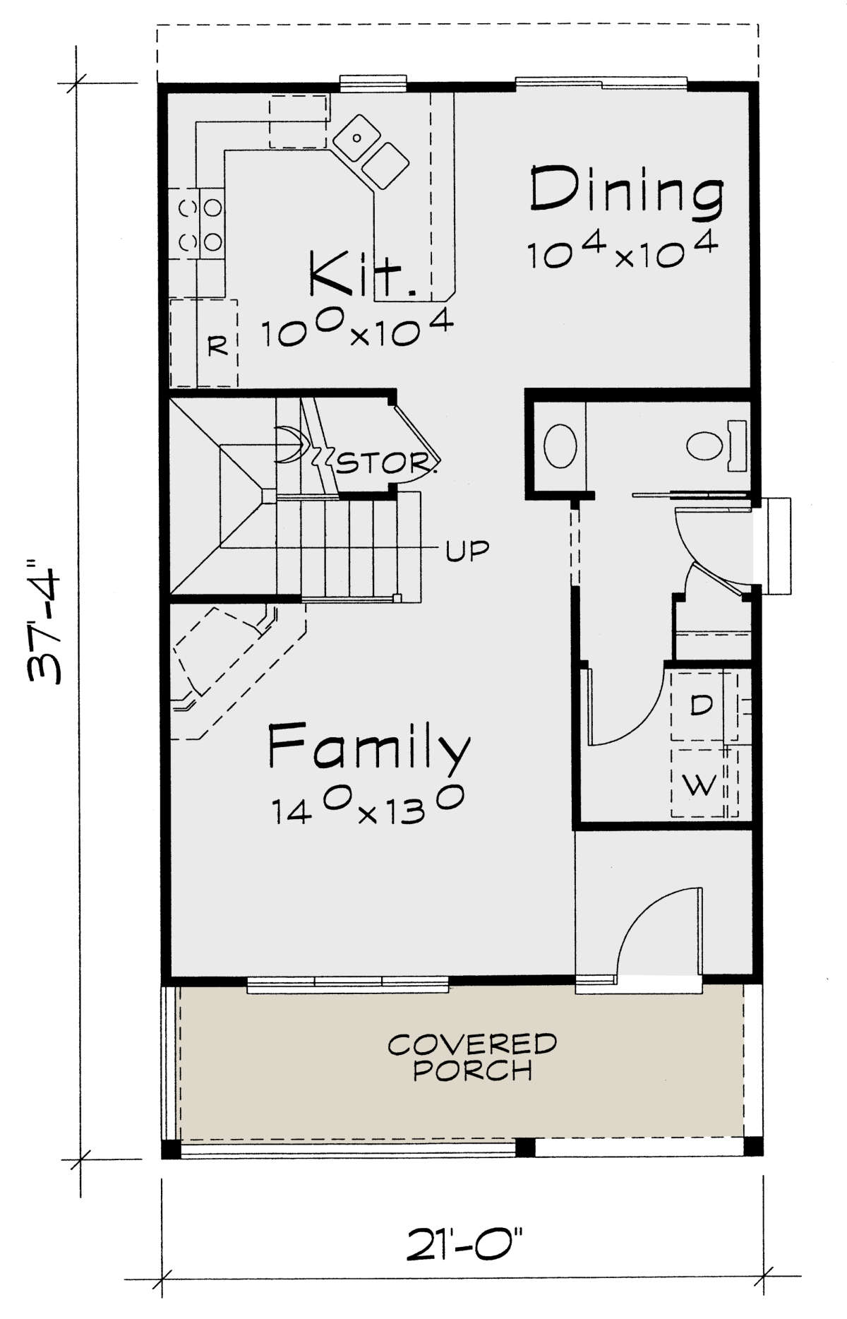 Main Floor for House Plan #402-01675