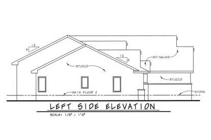 Traditional House Plan #402-01676 Elevation Photo