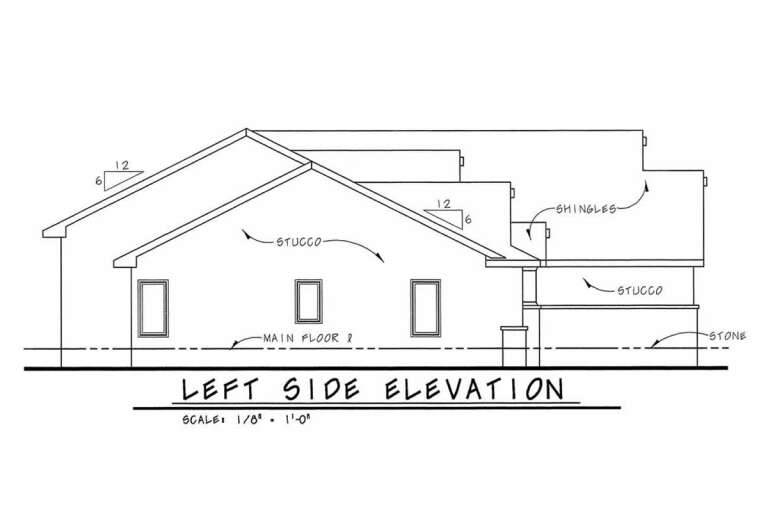 Traditional House Plan #402-01676 Elevation Photo