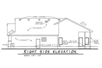 Traditional House Plan #402-01676 Elevation Photo