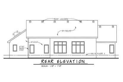 Traditional House Plan #402-01677 Elevation Photo