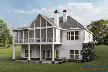 Craftsman House Plan #286-00112 Elevation Photo