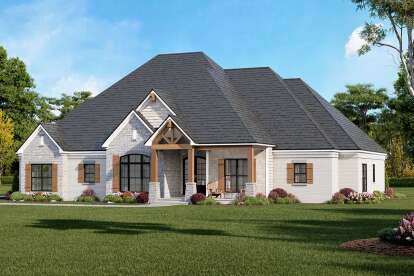 Craftsman House Plan #8318-00179 Elevation Photo