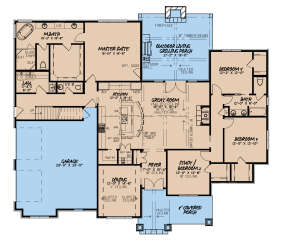Main Floor for House Plan #8318-00179