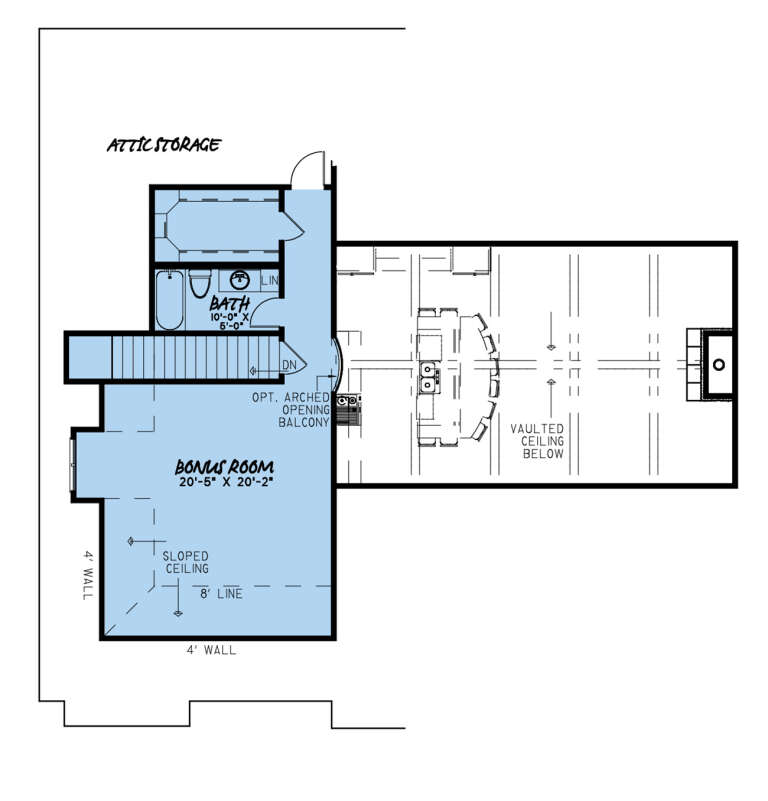 House Plan House Plan #25040 Drawing 2
