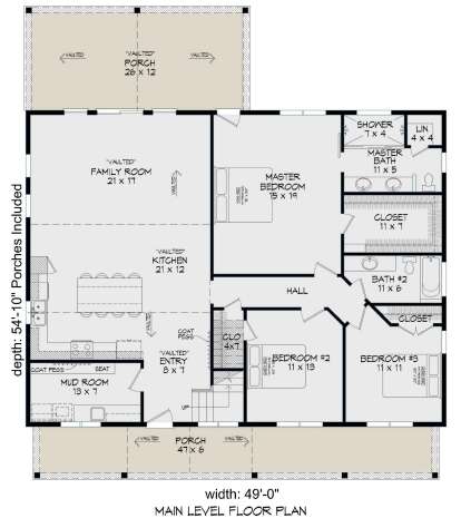 Main Floor for House Plan #940-00258