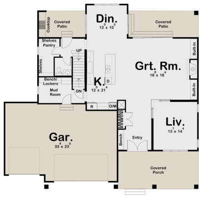 House Plan House Plan #25043 Drawing 1