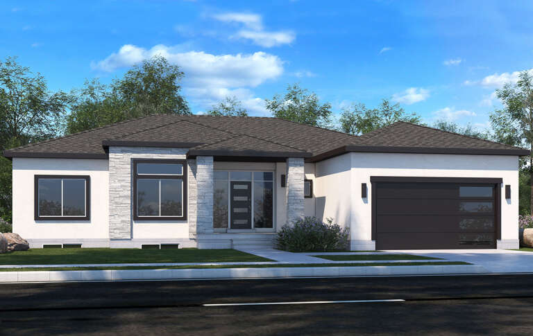 Contemporary Plan - 2,000 Square Feet, 4 Bedrooms, 2.5 Bathrooms ...