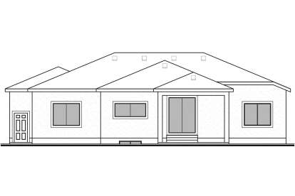 Contemporary House Plan #7306-00019 Elevation Photo