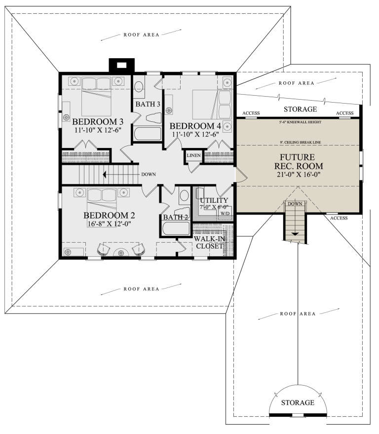 House Plan House Plan #25048 Drawing 2