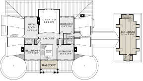 Second Floor for House Plan #7922-00242