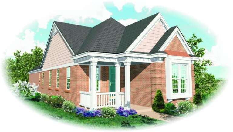House Plan House Plan #2505 Front Elevation