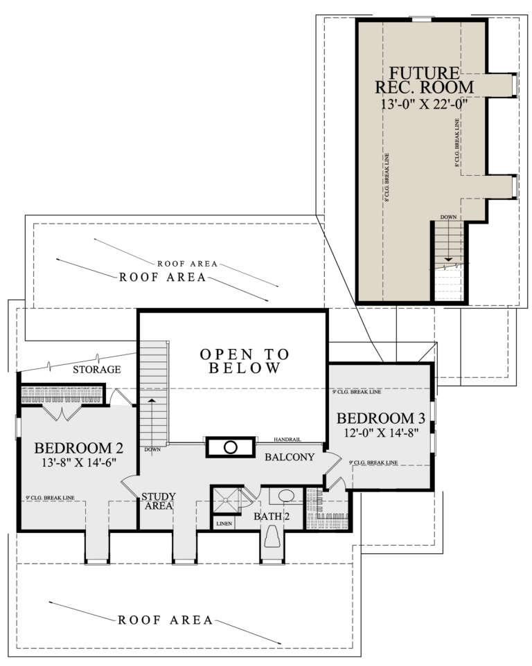 House Plan House Plan #25050 Drawing 2