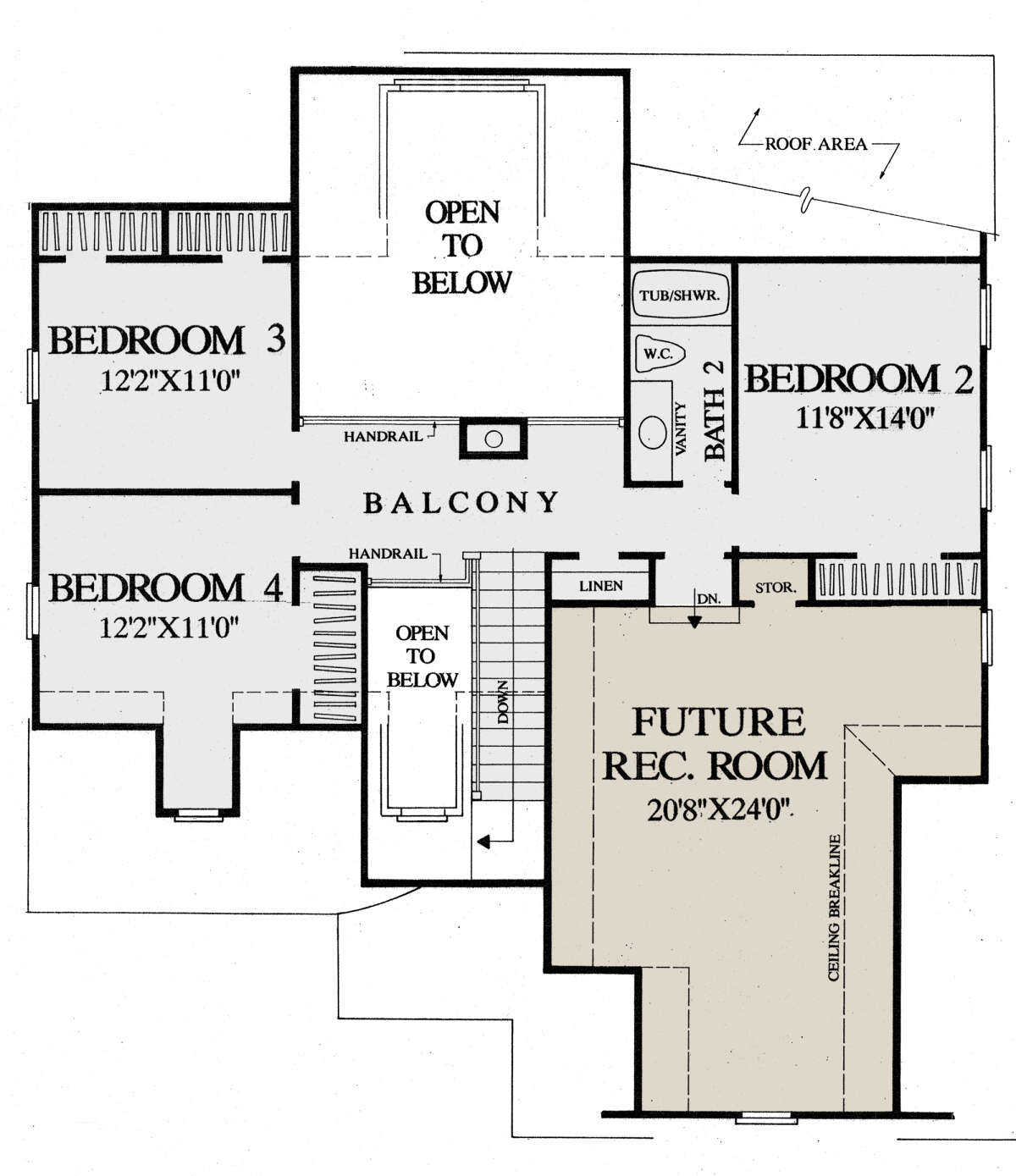 HousePlans Cottage 7922-00244 floor plan 2