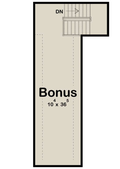 Bonus Room for House Plan #963-00471