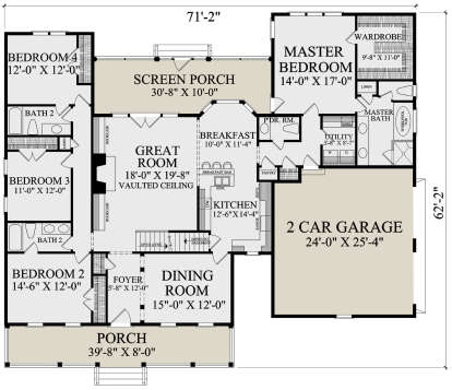 Main Floor for House Plan #7922-00246