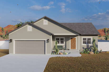 House Plan House Plan #25059 Front Elevation 