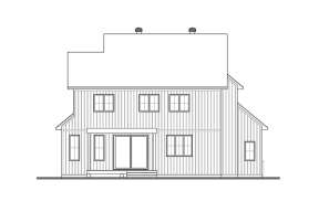 Modern Farmhouse House Plan #034-01283 Elevation Photo