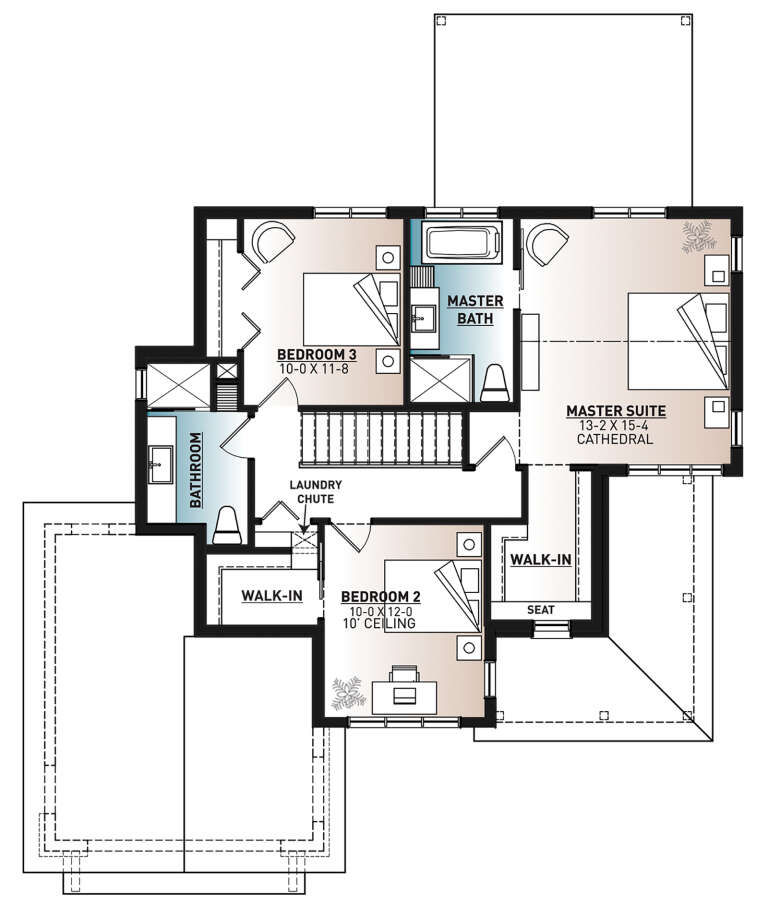 House Plan House Plan #25061 Drawing 2