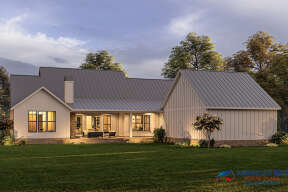 Modern Farmhouse House Plan #4534-00044 Elevation Photo